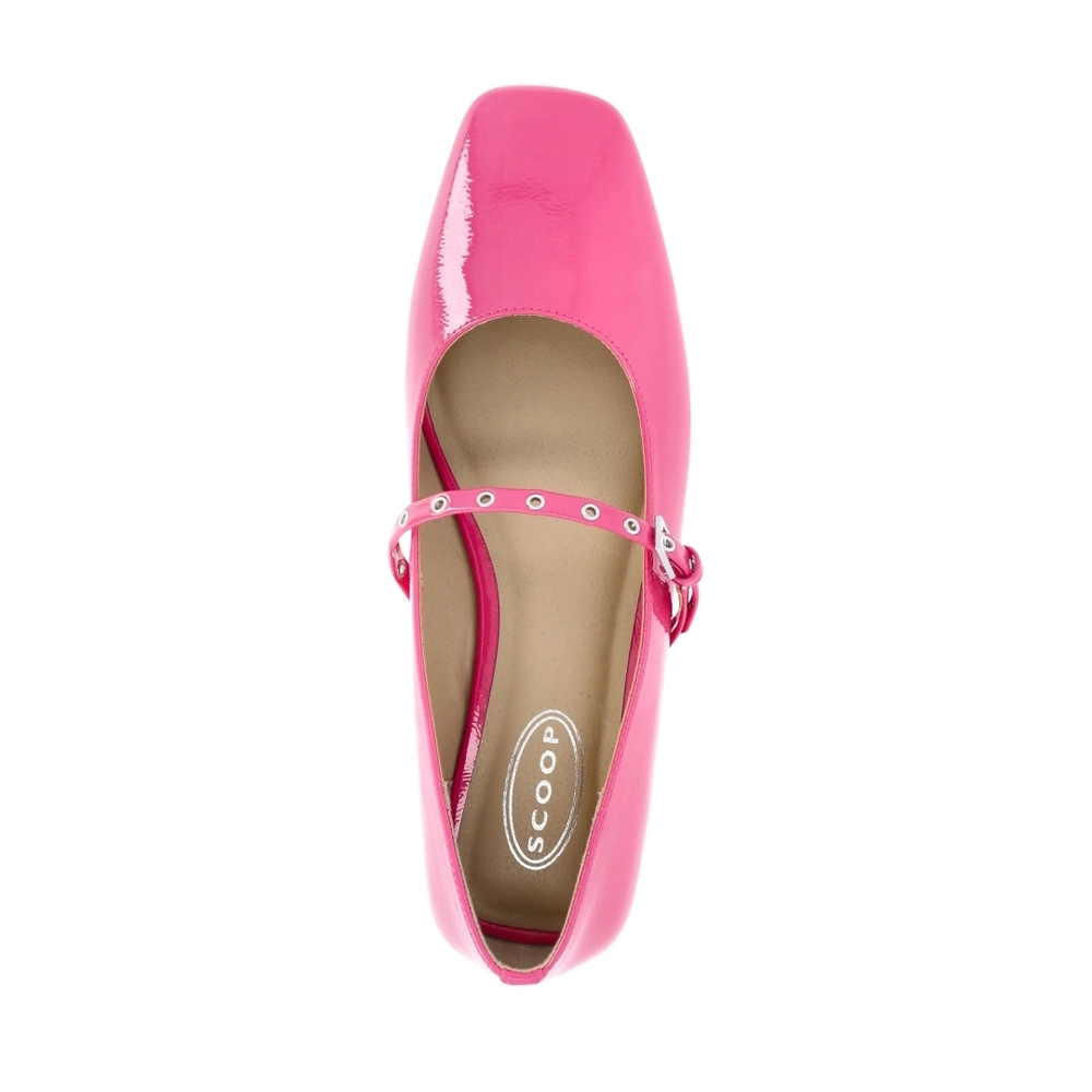 Pink Patent Leather Flats - Picture 2 of 11